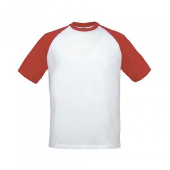 T-shirt B&C Base-Ball 180g